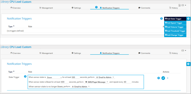 Set a Notification Trigger for a Library
