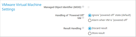 VMware Virtual Machine Settings
