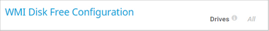 WMI Disk Free Configuration